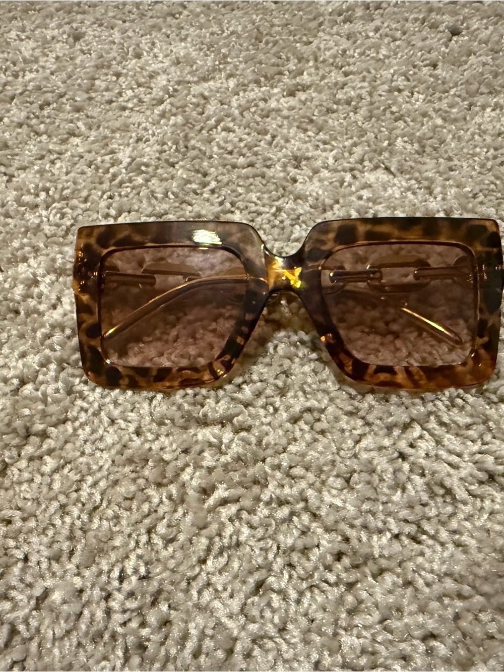 Unlisted Tortoiseshell Square Sunglasses - Brown